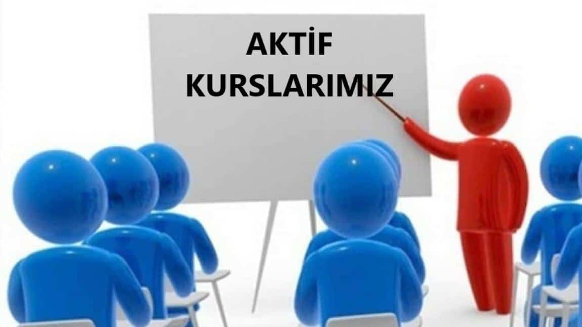 2024-2025 EĞİTİM-ÖĞRETİM YILI İÇİN AKTİF KURSLARIMIZ 